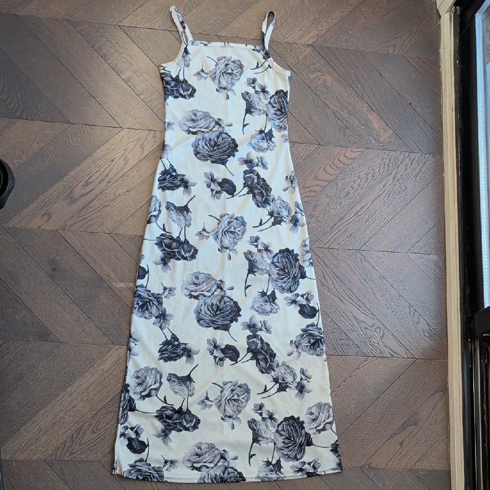 Floral Print Maxi Dress